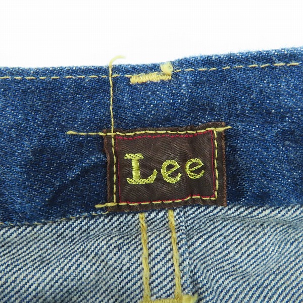 実際に弊社で買取させて頂いたLee/リー 月桂樹ボタン デニムパンツ LB0512 29の画像 3枚目