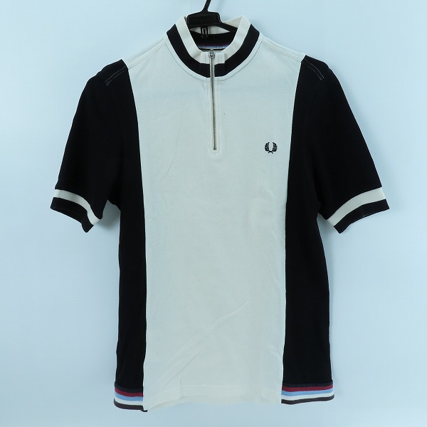 実際に弊社で買取させて頂いたFRED PERRY/フレッドペリー 半袖シャツ ハーフジップ/M