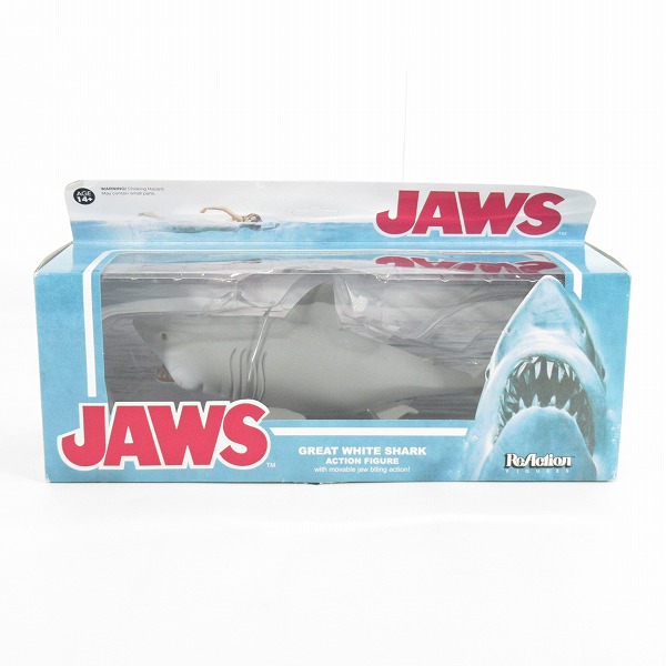 実際に弊社で買取させて頂いた【未開封】FUNKO × SUPER7/ファンコ×スーパー7 ReAction JAWS/ジョーズ グレートホワイトシャーク アクションフィギュア