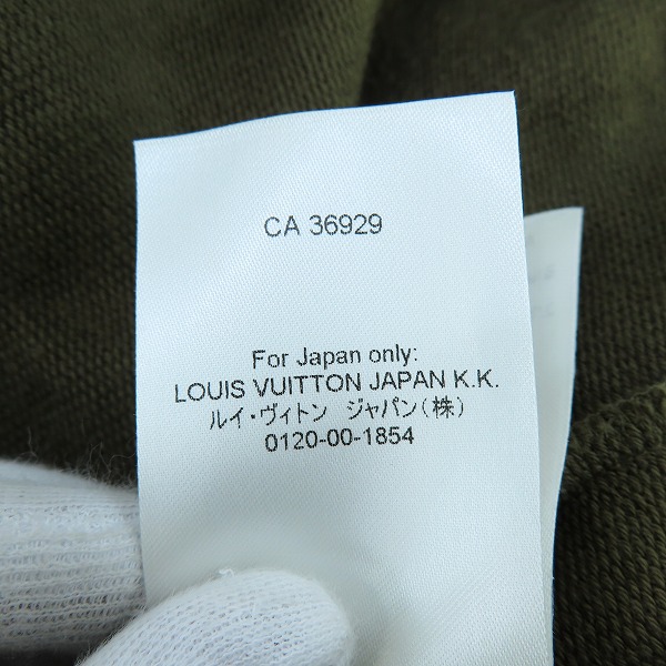 実際に弊社で買取させて頂いた【JPタグ】LOUIS VUITTON/ルイヴィトン 24SS コットンクルーネック スウェット トレーナー RM232M Y42 HPY32W/Lの画像 6枚目