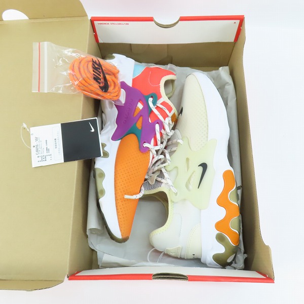 実際に弊社で買取させて頂いたNIKE×BEAMS/ナイキ×ビームス REACT PRESTO DHARMA リアクトプレスト ダルマ CJ8016-107/28.5の画像 8枚目