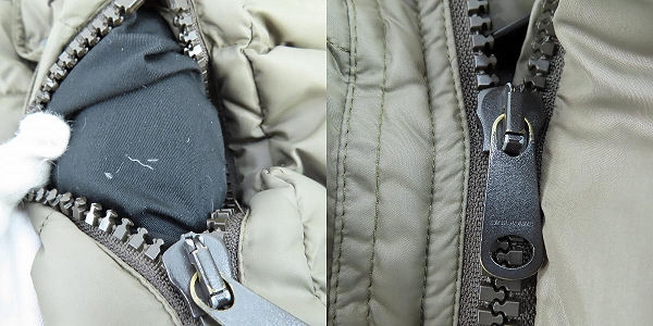 実際に弊社で買取させて頂いたDior Homme/ディオール オム  05AW エディ期  ダウンジャケット 5HH1048824/46の画像 9枚目