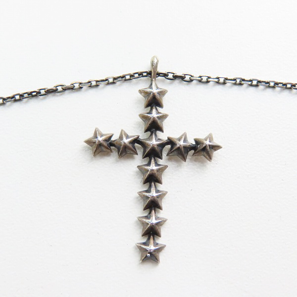 実際に弊社で買取させて頂いた(1)AMP JAPAN/アンプジャパン スタークロス ネックレス/ペンダントの画像 1枚目