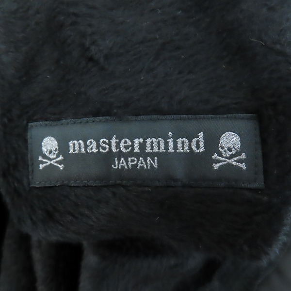 実際に弊社で買取させて頂いたmastermind JAPAN/マスターマインドジャパン 11AW/mindblow期 シルク100% ジップパーカー スカル刺繍 MZ-BL07-41/Lの画像 5枚目