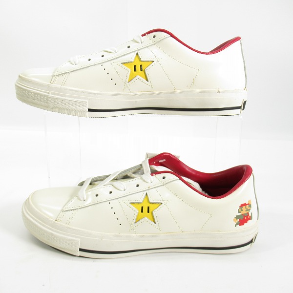 実際に弊社で買取させて頂いた【未使用】CONVERSE/コンバース ONE STAR/ワンスター SUPER MARIO/スーパーマリオ 1C679/26.5の画像 3枚目