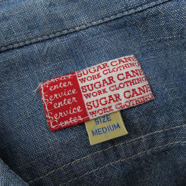 実際に弊社で買取させて頂いたSUGAR CANE/シュガーケーン 半袖 シャツ M31120/Mの画像 2枚目