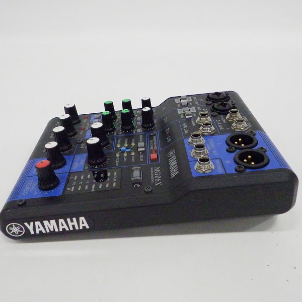 実際に弊社で買取させて頂いたYAMAHA/ヤマハ MG06X 6チャンネル ミキシングコンソール デジタルエフェクト内蔵 ミキサー【通電確認済】の画像 3枚目