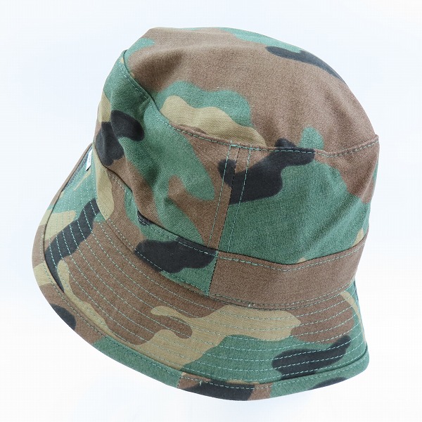 実際に弊社で買取させて頂いたWTAPS/ダブルタップス 2020AW BUCKET HAT M/WOODLAND バケットハット 202HCDT-HT15/02の画像 2枚目