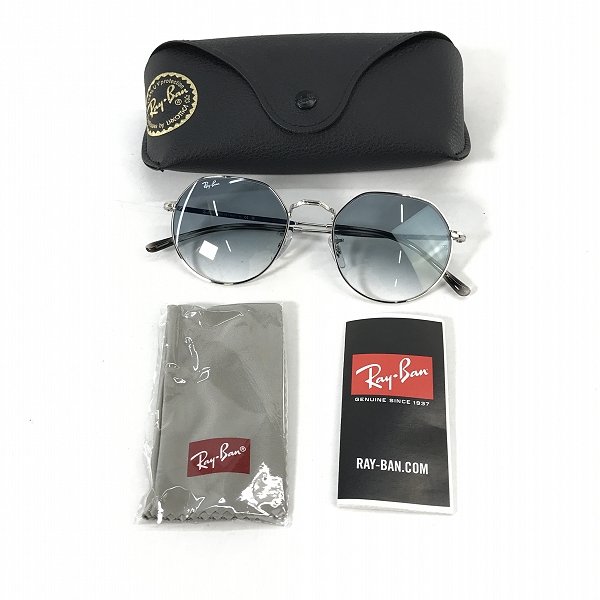 実際に弊社で買取させて頂いたRayBan/レイバン JACK/ジャック サングラス/アイウェア RB3565 003/3Fの画像 8枚目