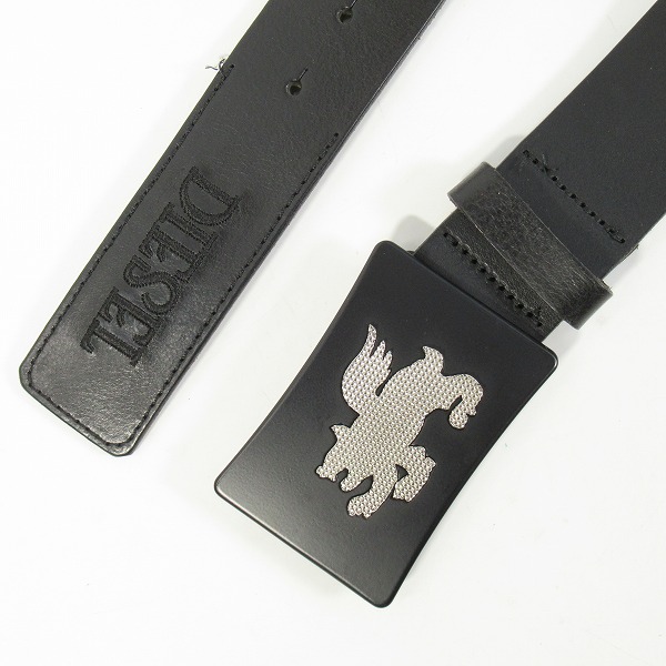 実際に弊社で買取させて頂いたDIESEL/ディーゼル SOIR NOIR  バックル ベルト 95/38の画像 1枚目