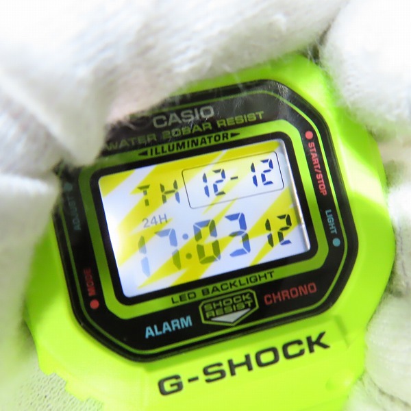 実際に弊社で買取させて頂いた【保証期間内】G-SHOCK/Gショック ビビッドイエロー DW-5600EP-9JFの画像 4枚目