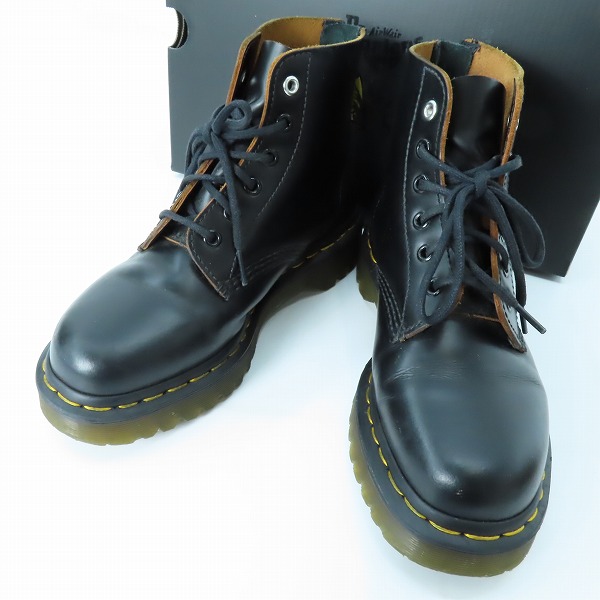 実際に弊社で買取させて頂いたDr.Martens×Y's/ドクターマーチン×ワイズ ヨウジヤマモト Y's 101 6ホール バックジップ ブーツ  28025001/UK5