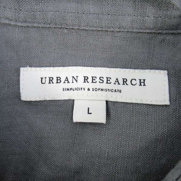 実際に弊社で買取させて頂いたURBAN RESEARCH/アーバンリサーチ リネンシャツ/Lの画像 2枚目