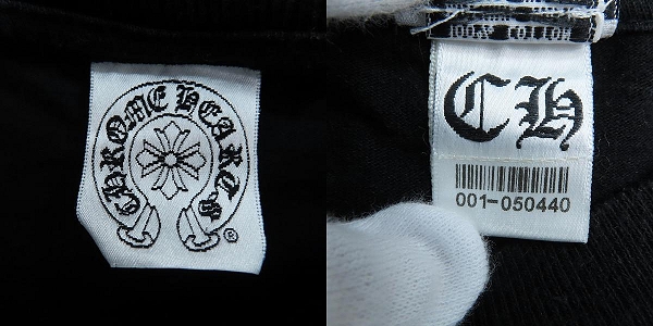 実際に弊社で買取させて頂いた【JPタグ】CHROME HEARTS/クロムハーツ ダガー/フレア 長袖 プリント Tシャツ/Mの画像 2枚目