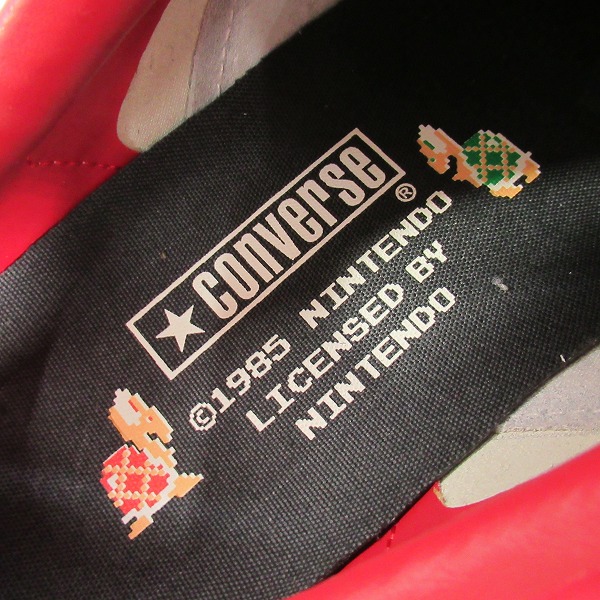 実際に弊社で買取させて頂いた【未使用】CONVERSE/コンバース ONE STAR/ワンスター SUPER MARIO/スーパーマリオ 1C679/26.5の画像 6枚目