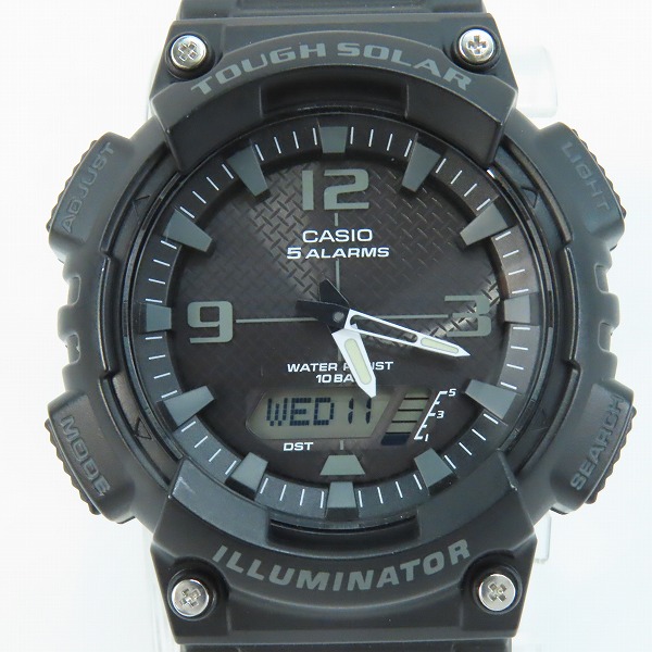 実際に弊社で買取させて頂いたCASIO Collection/カシオコレクション タフソーラー デジアナ 腕時計 AQ-S810W-1A2JH
