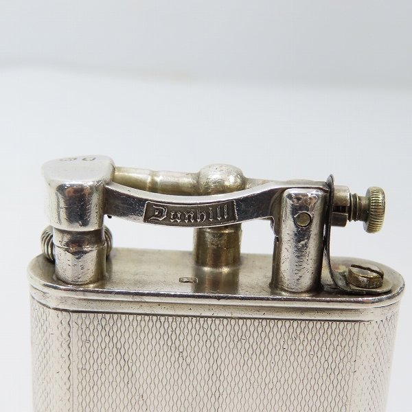 実際に弊社で買取させて頂いたdunhill/ダンヒル スターリングシルバー ハンマー式ライター イングランド製 オイルライターの画像 5枚目
