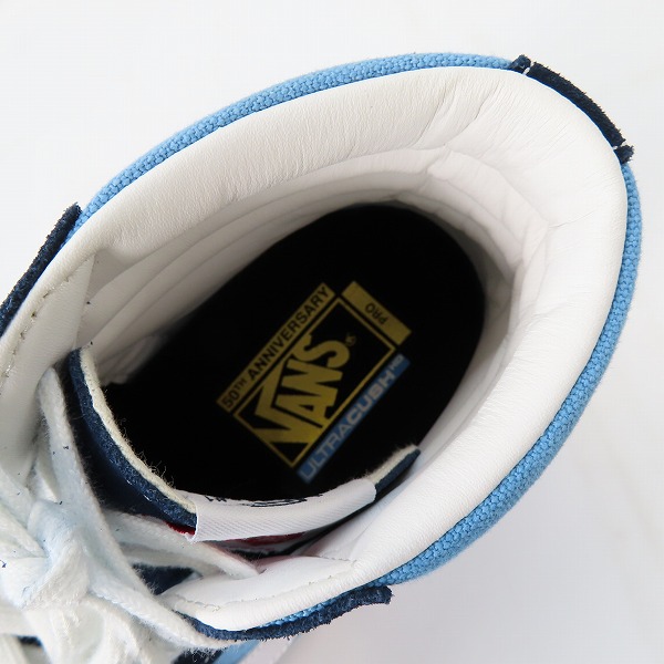 実際に弊社で買取させて頂いたVANS/バンズ SK8-Hi Pro 50TH ANNIVERSARY スケートハイ VN000VHGJ6H /26の画像 4枚目