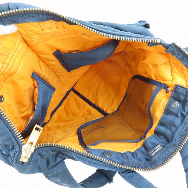実際に弊社で買取させて頂いたPORTER/ポーター TANKER/タンカー 2WAY TOTE BAG/トートバッグ ネイビーの画像 3枚目