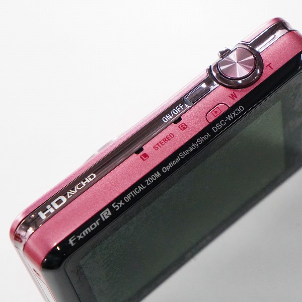 実際に弊社で買取させて頂いたSONY/ソニー Cyber-shot DSC-WX30 サイバーショット コンパクトデジタルカメラ 動作未確認の画像 3枚目