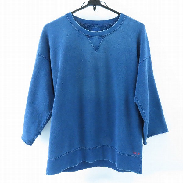 実際に弊社で買取させて頂いたvisvim/ビズビム JUMBO CREW 3/4 CRASH ヴィンテージ加工 スウェット 0221905010003 2