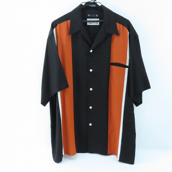 実際に弊社で買取させて頂いたMINEDENIM×WACKO MARIA/マインデニム×ワコマリア 別注 50s Shirt  半袖シャツ/XL