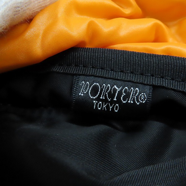 実際に弊社で買取させて頂いた(1)【未使用】PORTER/ポーター TANKER WAIST BAG (S) タンカー ウエストバッグ S ブラック/622-06629の画像 5枚目