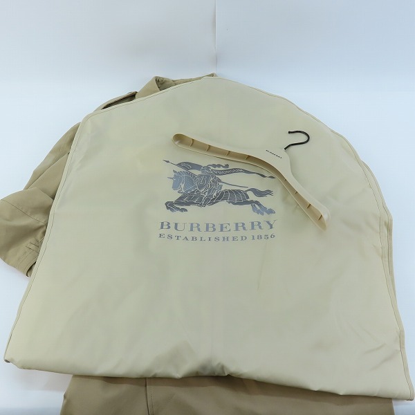 実際に弊社で買取させて頂いたBURBERRY PRORSUM/バーバリープローサム トレンチコート ノバチェック 3761564/61E/46R の画像 8枚目