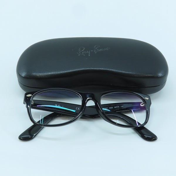 実際に弊社で買取させて頂いたRay-Ban/レイバン ニューウェイファーラー メガネフレーム アイウェア RB5184F 2000の画像 8枚目