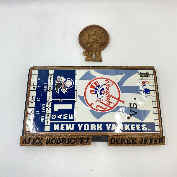 実際に弊社で買取させて頂いたForever Legends of the Diamond BOBBLEMATES ニューヨークヤンキース ALEX RODRIGUEZ/DEREK JETER フィギュアの画像 3枚目