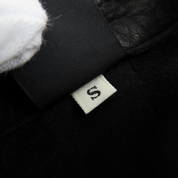 実際に弊社で買取させて頂いたRED MOON/レッドムーン コンチョ付き 鹿革 レザージャケット/シャツジャケット /Sの画像 3枚目