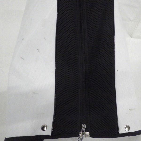 実際に弊社で買取させて頂いたle coq sportif/ルコックスポルティフ ゴルフ QQBPJJ06 9型 6分割キャディバッグ ホワイトｘブラックの画像 9枚目