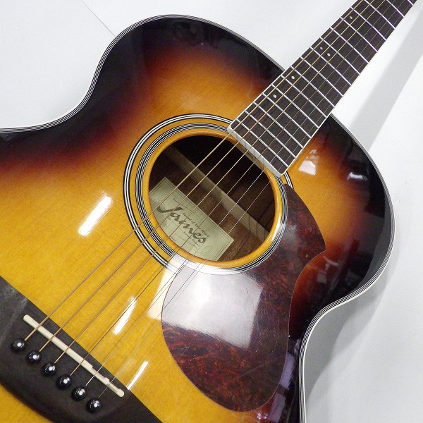 実際に弊社で買取させて頂いた★James/ジェームス J-300A BBT アコースティックギター/アコギ ソフトケース付の画像 5枚目