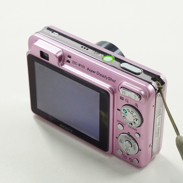 実際に弊社で買取させて頂いたSONY/ソニー Cyber-shot DSC-W120 コンパクトデジタルカメラ 簡易動作確認済みの画像 2枚目