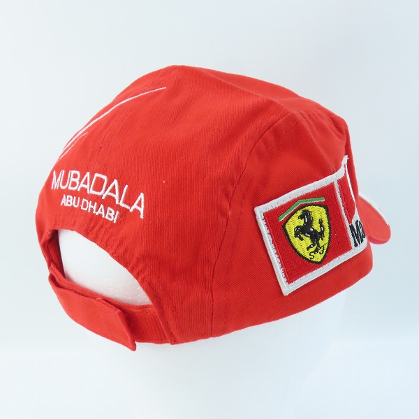 実際に弊社で買取させて頂いたPUMA/プーマ Ferrari/フェラーリ Malboro MUBADALA ABU DHABI  Formula1/F1 キャップ/帽子の画像 3枚目