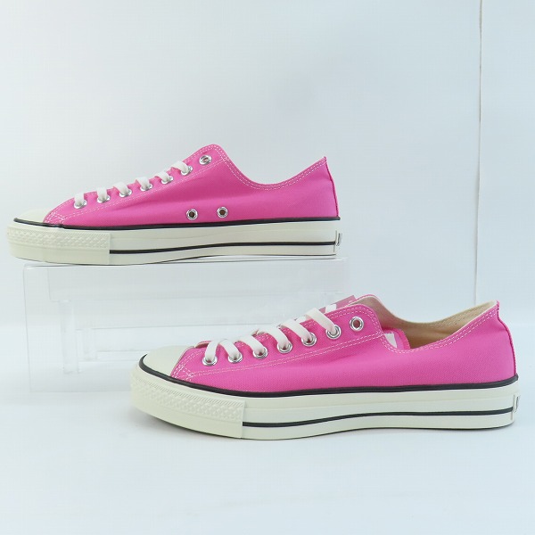 実際に弊社で買取させて頂いた【未使用】CONVERSE/コンバース CANVAS AS J OX キャンバススニーカー 日本製/9.5の画像 3枚目