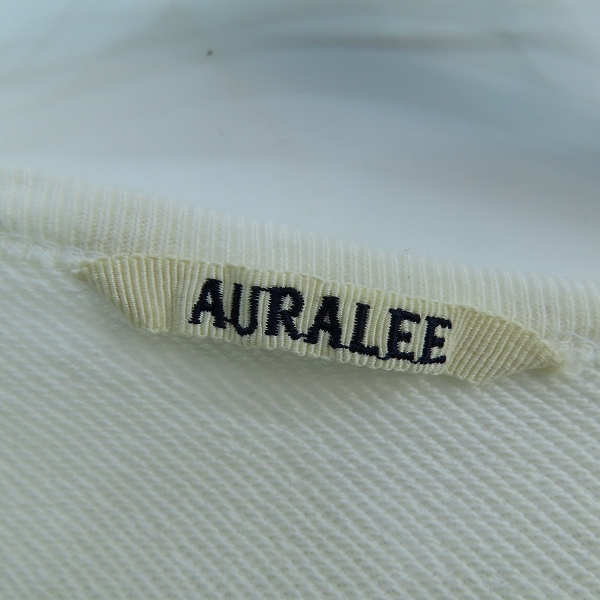 実際に弊社で買取させて頂いたAURALEE/オーラリー LIGHT FLOWY SWEAT PO A22SP02LU スウェットプルオーバー オーバーサイズ A22SP02LU/3の画像 2枚目
