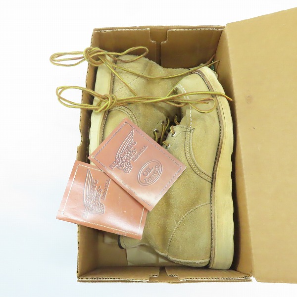 実際に弊社で買取させて頂いたRED WING/レッドウイング スウェード アイリッシュセッター 08173/8.5Eの画像 8枚目