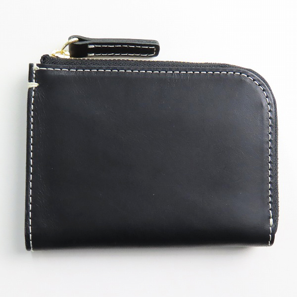 実際に弊社で買取させて頂いた土屋鞄製造所/ツチヤカバン L字ファスナー レザー ウォレット/財布/コインケース/小銭入れ ブラック