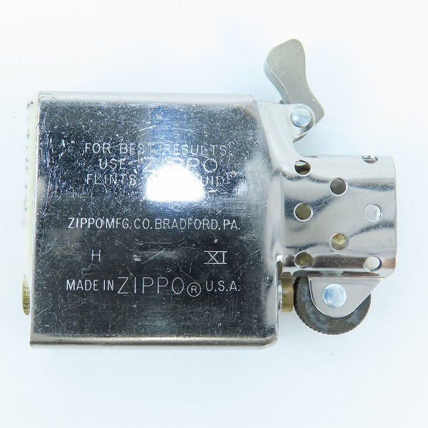 実際に弊社で買取させて頂いたZIPPO/ジッポー Harley-Davidson/ハーレーダビッドソン メタル貼り 革巻き ブラックの画像 6枚目