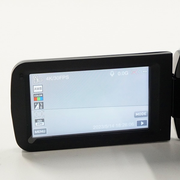 実際に弊社で買取させて頂いたノーブランド扱い CAMCORDER 8K ULTRA HD デジタルビデオカメラ 動作確認済みの画像 6枚目