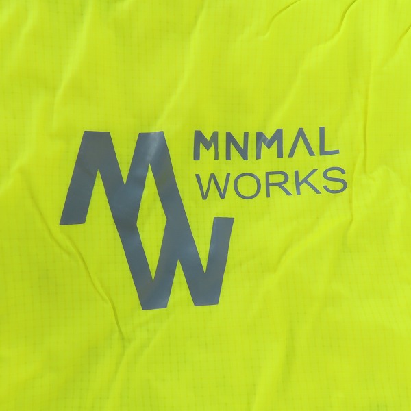実際に弊社で買取させて頂いた【未使用】MINIMAL WORKS/ミニマルワークス CHAMELEON 500/シュラフ/寝袋 ライム MGSL-CL501-GO0LIの画像 2枚目