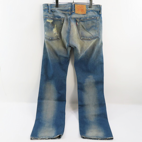 実際に弊社で買取させて頂いたLEVI'S/リーバイス 501XX 日本製 ダメージ加工 ボタンフライ デニムパンツ 55501 0206 /W34の画像 1枚目