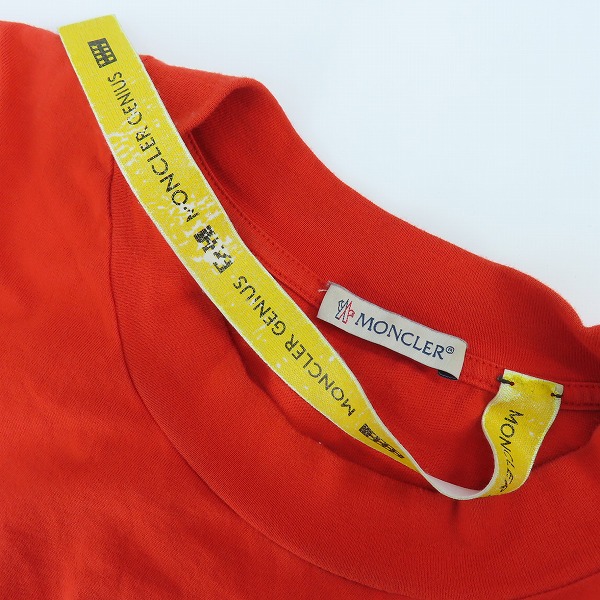 実際に弊社で買取させて頂いた【JPタグ】MONCLER/モンクレール CRAIG GREEN Tシャツ H109H8C00001 809E3/XLの画像 2枚目