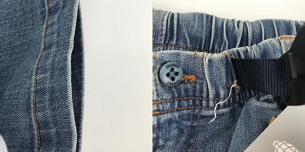 実際に弊社で買取させて頂いた【未使用】GRAMICCI/グラミチ BEAMS別注 デニムクライミングパンツ GMP-21S1731/Mの画像 9枚目