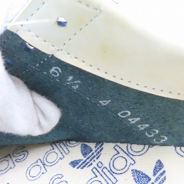 実際に弊社で買取させて頂いた【観賞用】adidas/アディダス GENOVA MADE IN JAPAN/日本製/ヴィンテージ スニーカー 6.5の画像 6枚目