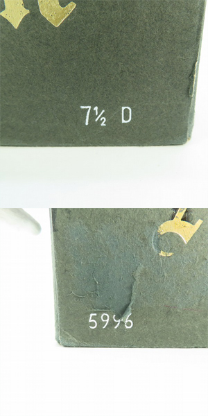 実際に弊社で買取させて頂いたALDEN×BARNEYS NEWYORK/オールデン×バーニーズニューヨーク コードバン サドル シューズ 5996/7.5の画像 8枚目