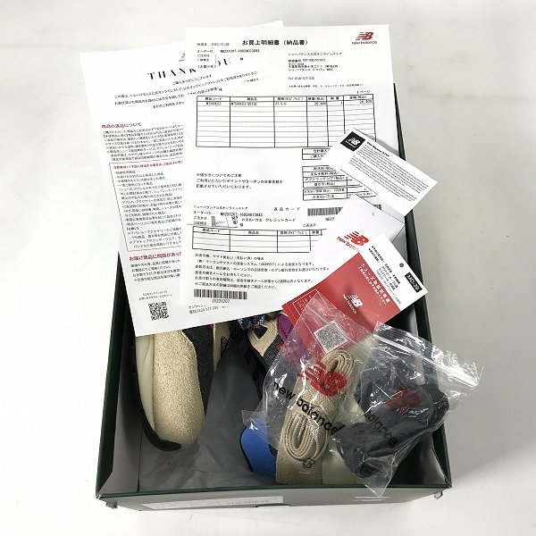 実際に弊社で買取させて頂いたLEVI'S×NEW BALANCE/リーバイス×ニューバランス ローカットスニーカー MT580LE2 27.5Dの画像 7枚目