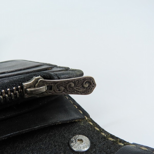 実際に弊社で買取させて頂いたFUNNY/ファニー 二つ折り 長財布/レザーウォレットの画像 6枚目