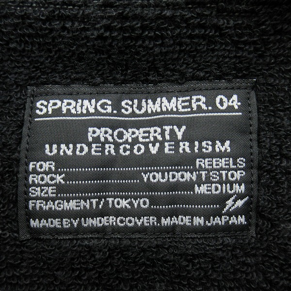 実際に弊社で買取させて頂いたUNDERCOVERISM/アンダーカバーイズム 半袖 切り替えワークシャツ Mの画像 2枚目